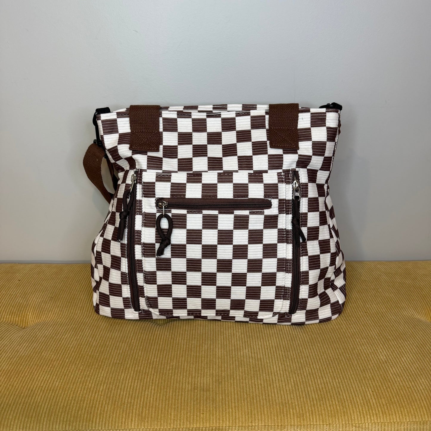 Caitlin Handbag - Corduroy Checker - PREORDER 3/4-3/7