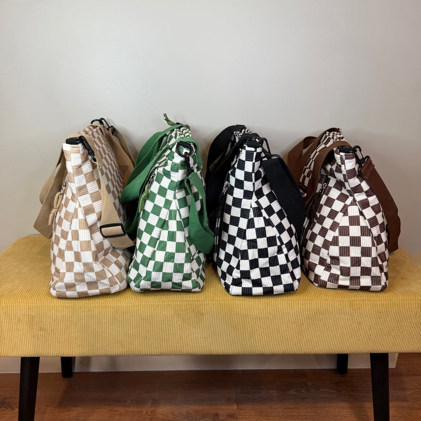 Caitlin Handbag - Corduroy Checker - PREORDER 3/4-3/7