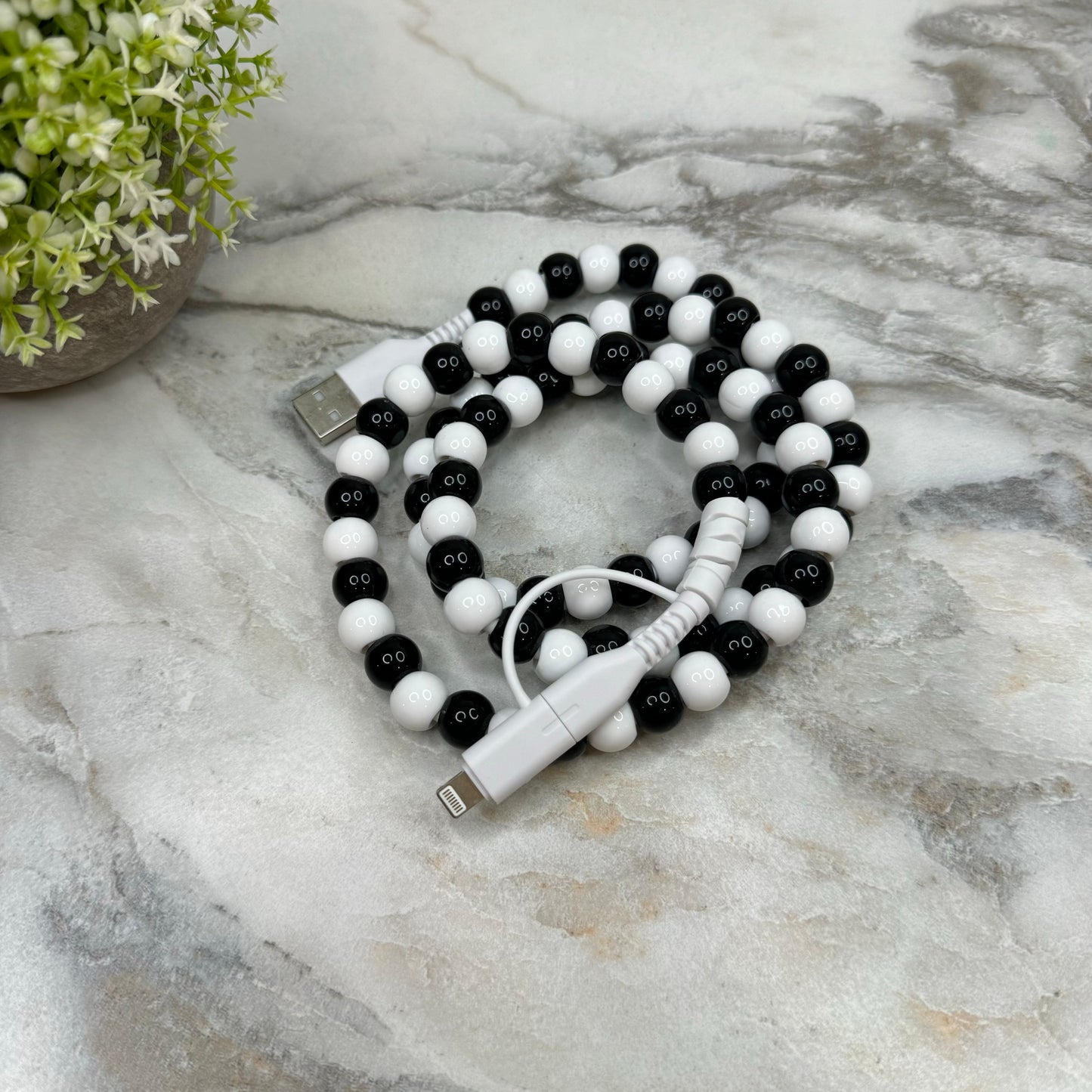 Charging Cord - Beaded #1 - PREORDER 3/14-3/17