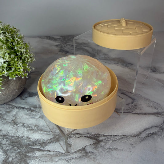 Squishy Toy - Viral Dumpling, Glitter