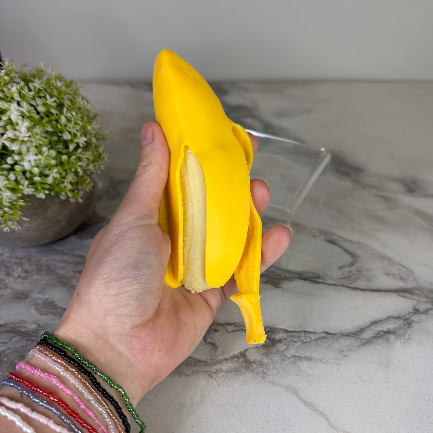 Squishy Toy - Banana + Peel