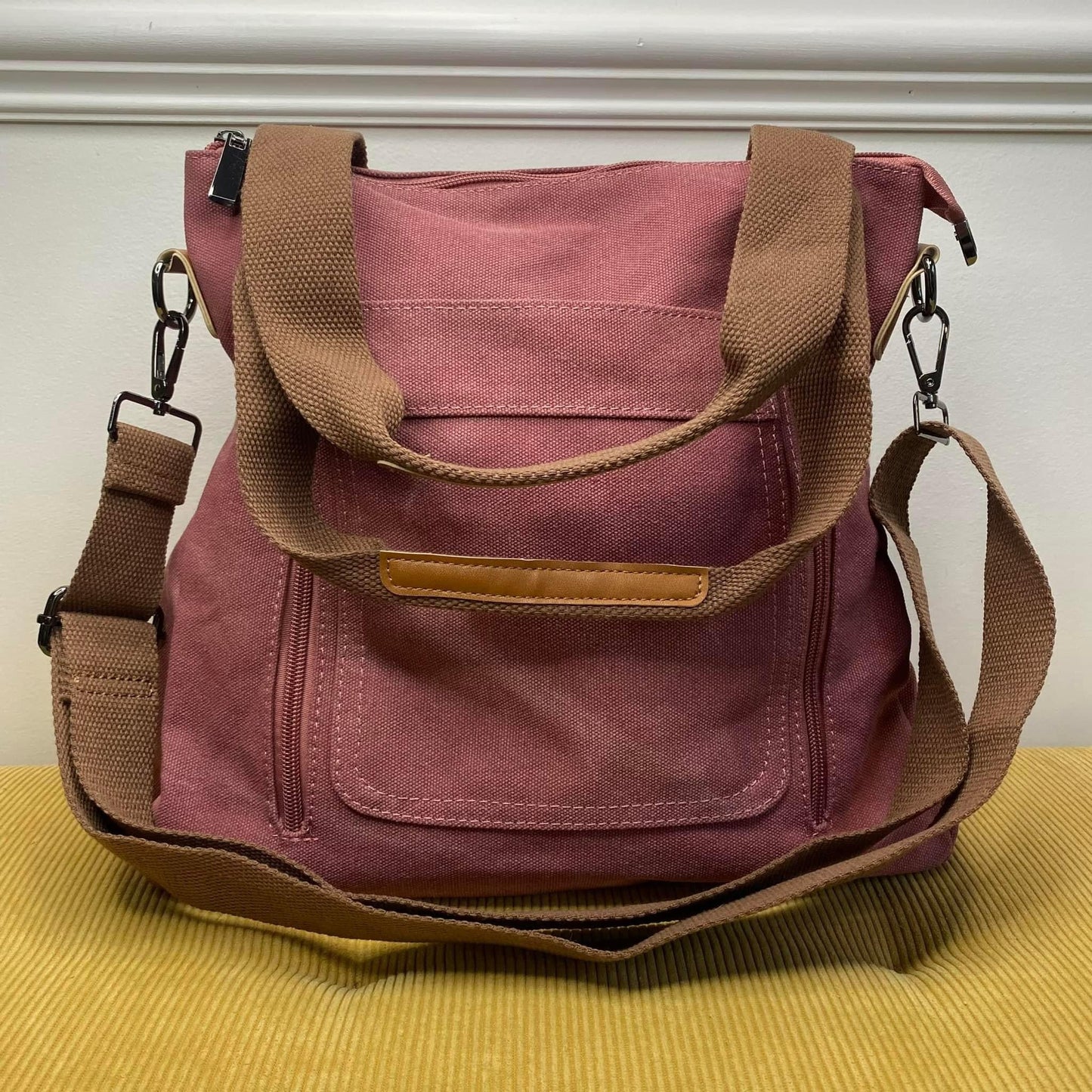 Caitlin - Canvas Satchel - PREORDER 3/11-3/14