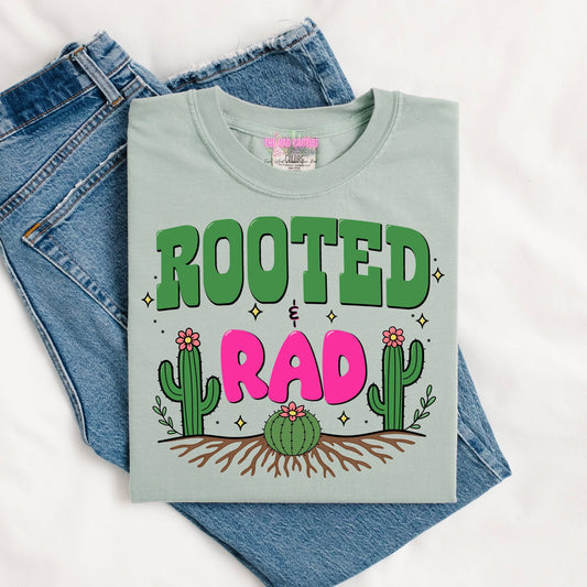 Rooted & Rad Graphic Tee or Crewneck Sweatshirt