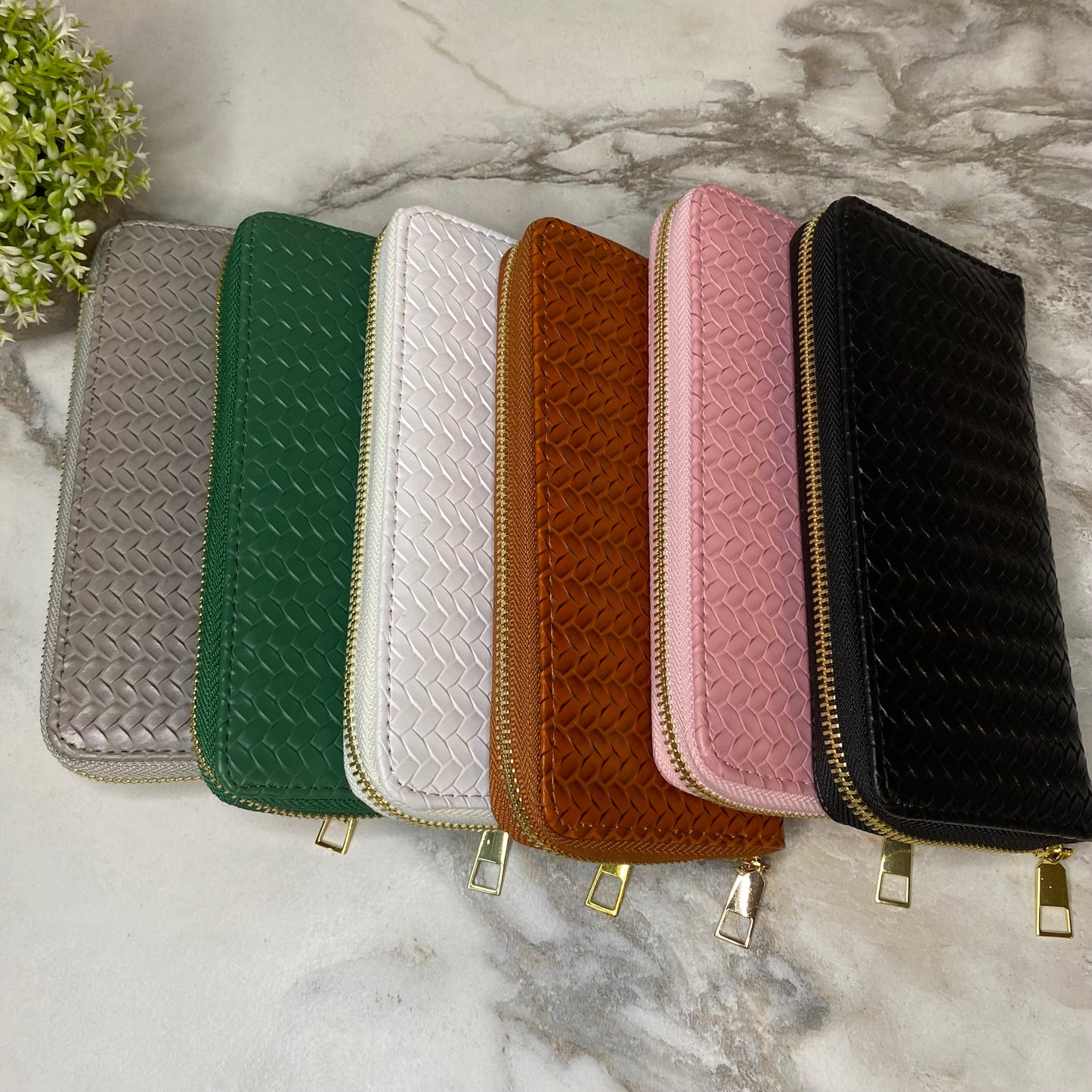 Wallet - Faux Leather - Woven - PREORDER 7/16-7/19