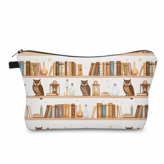 Pouch - Book Owl Bookshelf