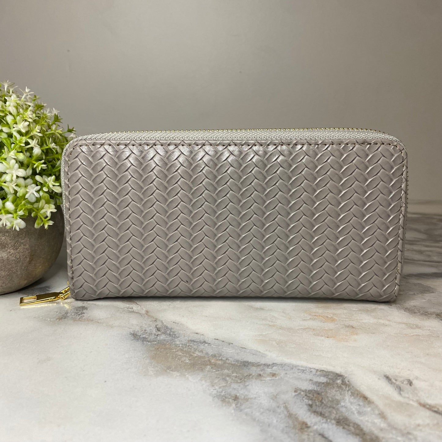 Wallet - Faux Leather - Woven - PREORDER 7/16-7/19