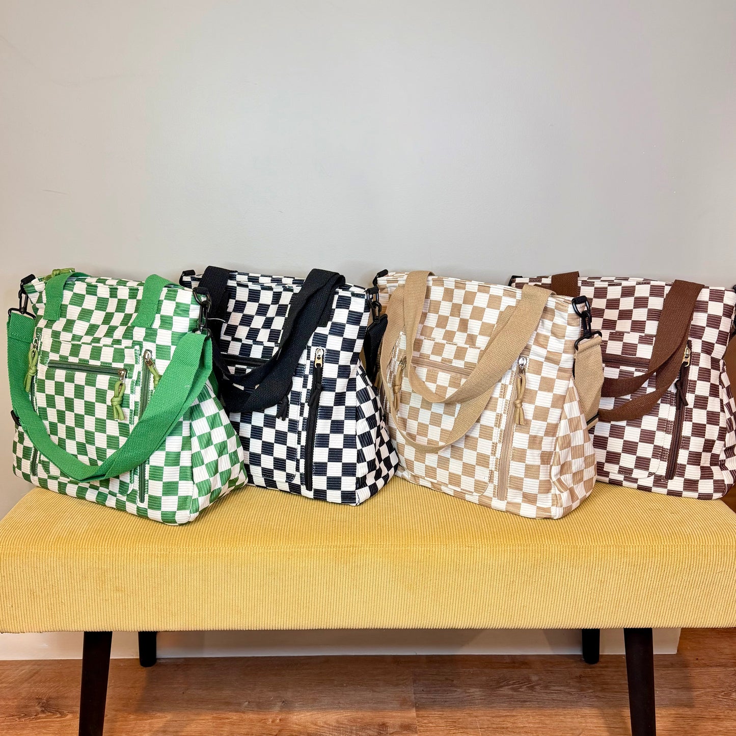 Caitlin Handbag - Corduroy Checker - PREORDER 3/4-3/7