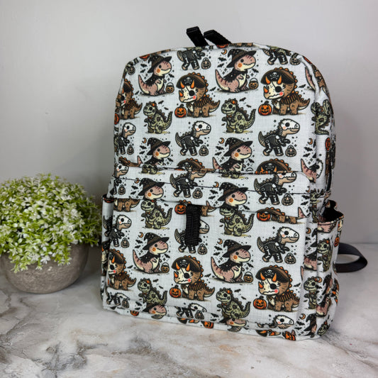 Mini Backpack - Halloween - Dino Trick or Treat - PREORDER