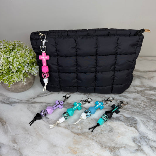 Bundled Set - Black Puffer Pouch