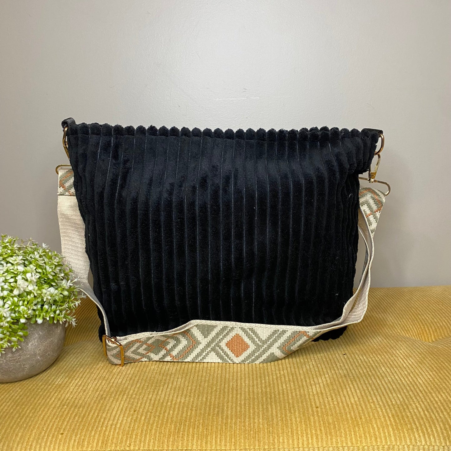 Willow - Corduroy Shopper Purse - PREORDER 7/16-7/19