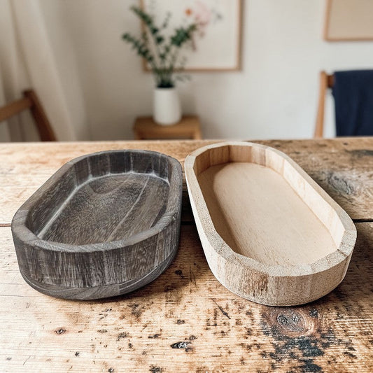 Rustic Wood Dispenser Holder