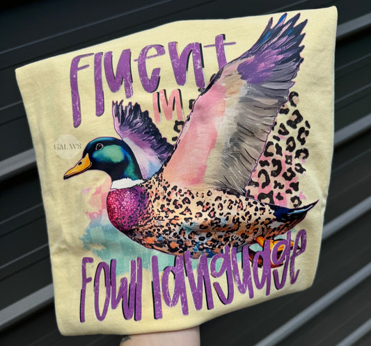 Fluent In Foul Language Tee/Sweatshirt