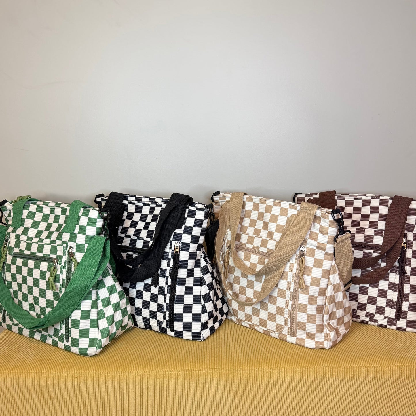 Caitlin Handbag - Corduroy Checker - PREORDER 3/4-3/7