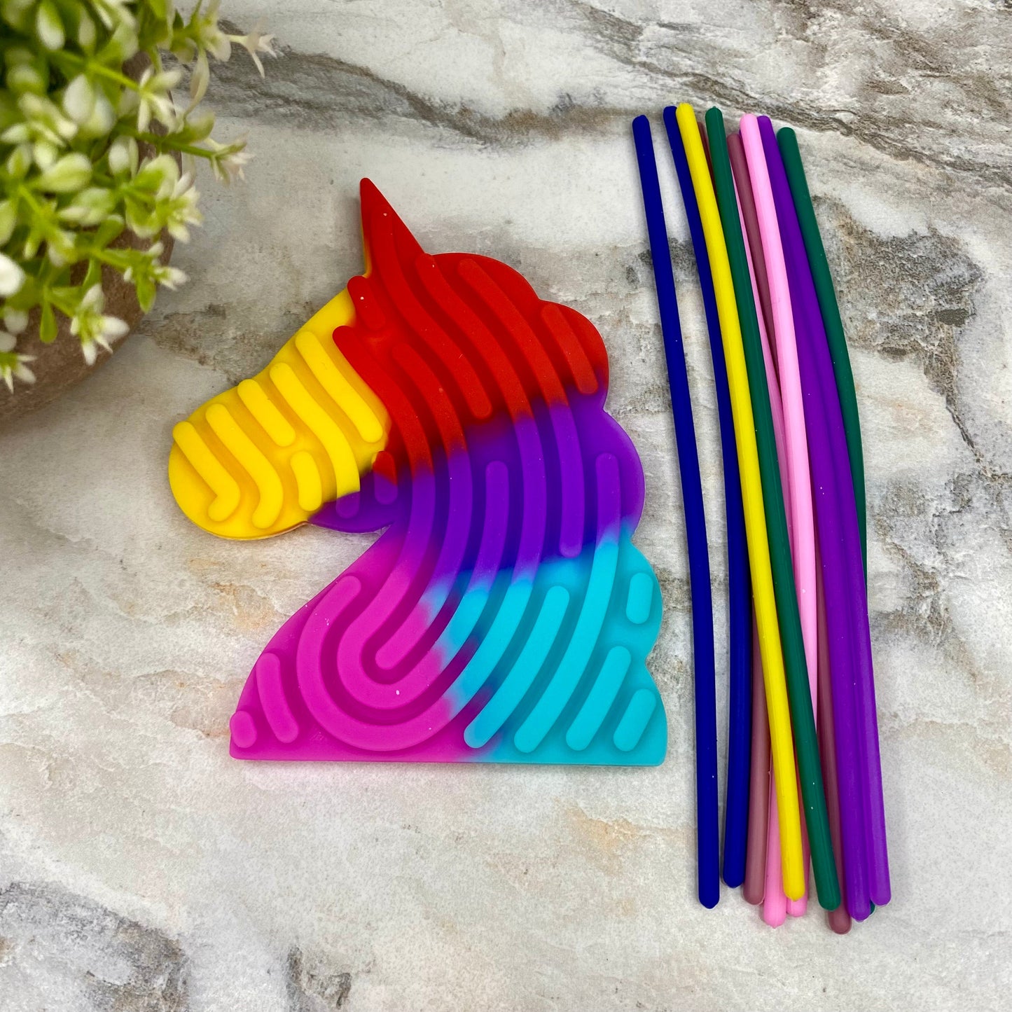 Silicone Sensory Activity - Unicorn