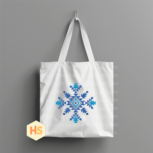 Tote Bag - Christmas Snowflake - PREORDER 7/8-7/11
