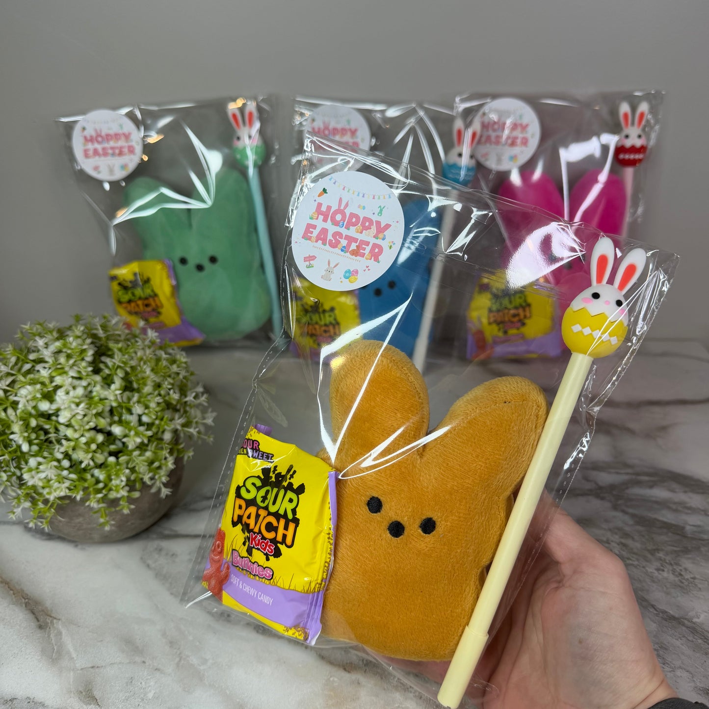 Bundled Set - Easter Bunny Plush & Pen