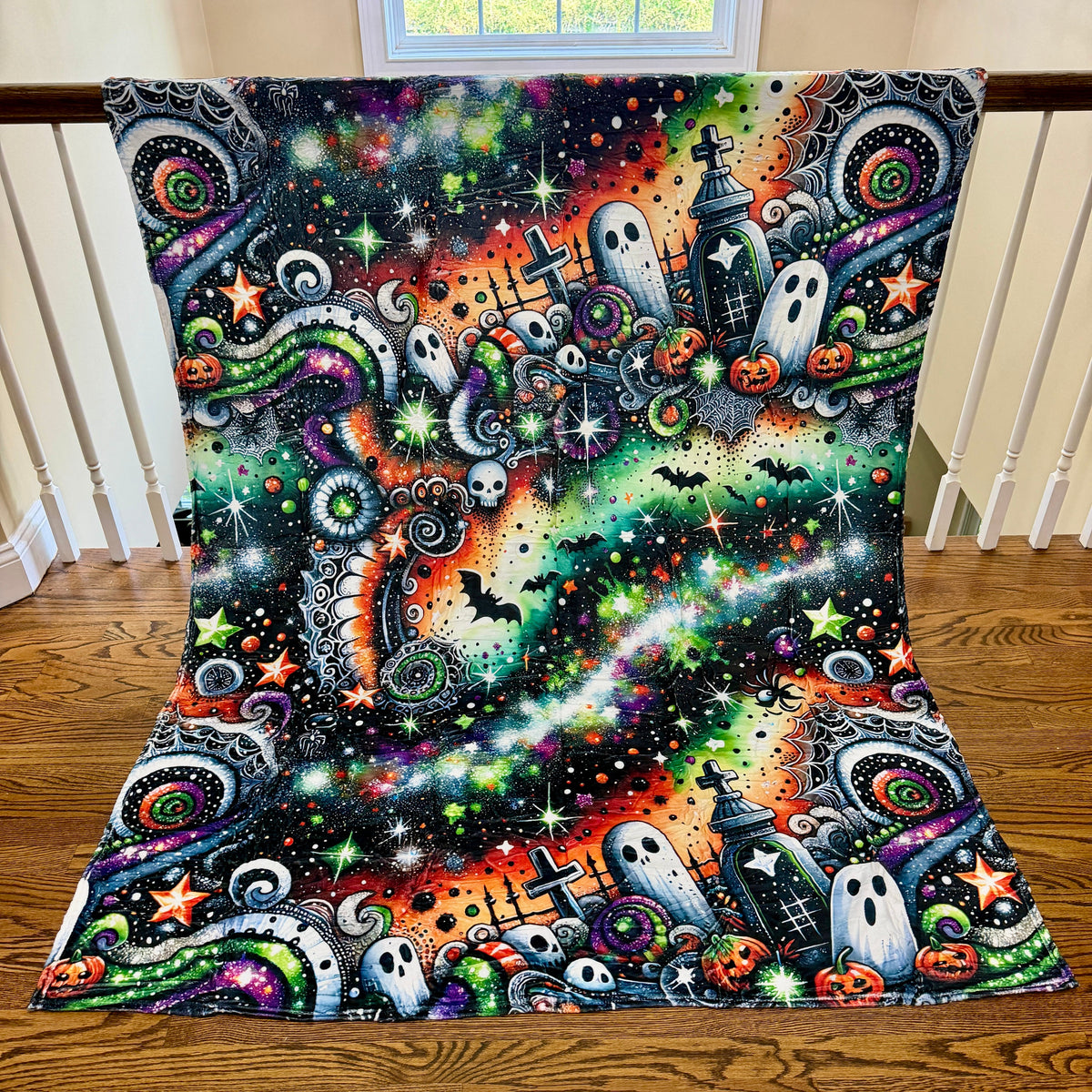 Blanket Halloween #27 - Graveyard Swirl - PREORDER ends 7/25