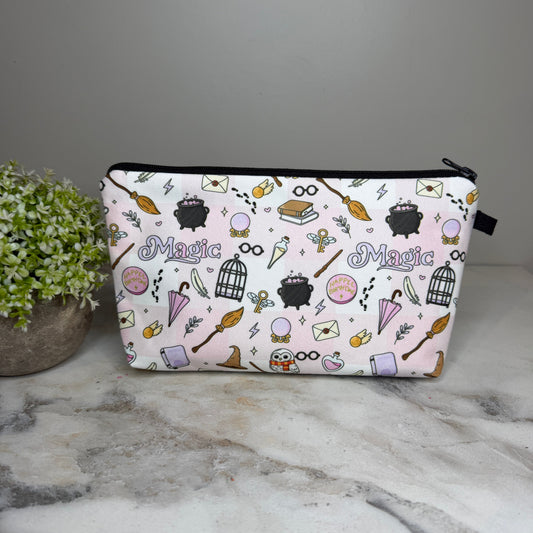 Pouch - Magic Pink White Check
