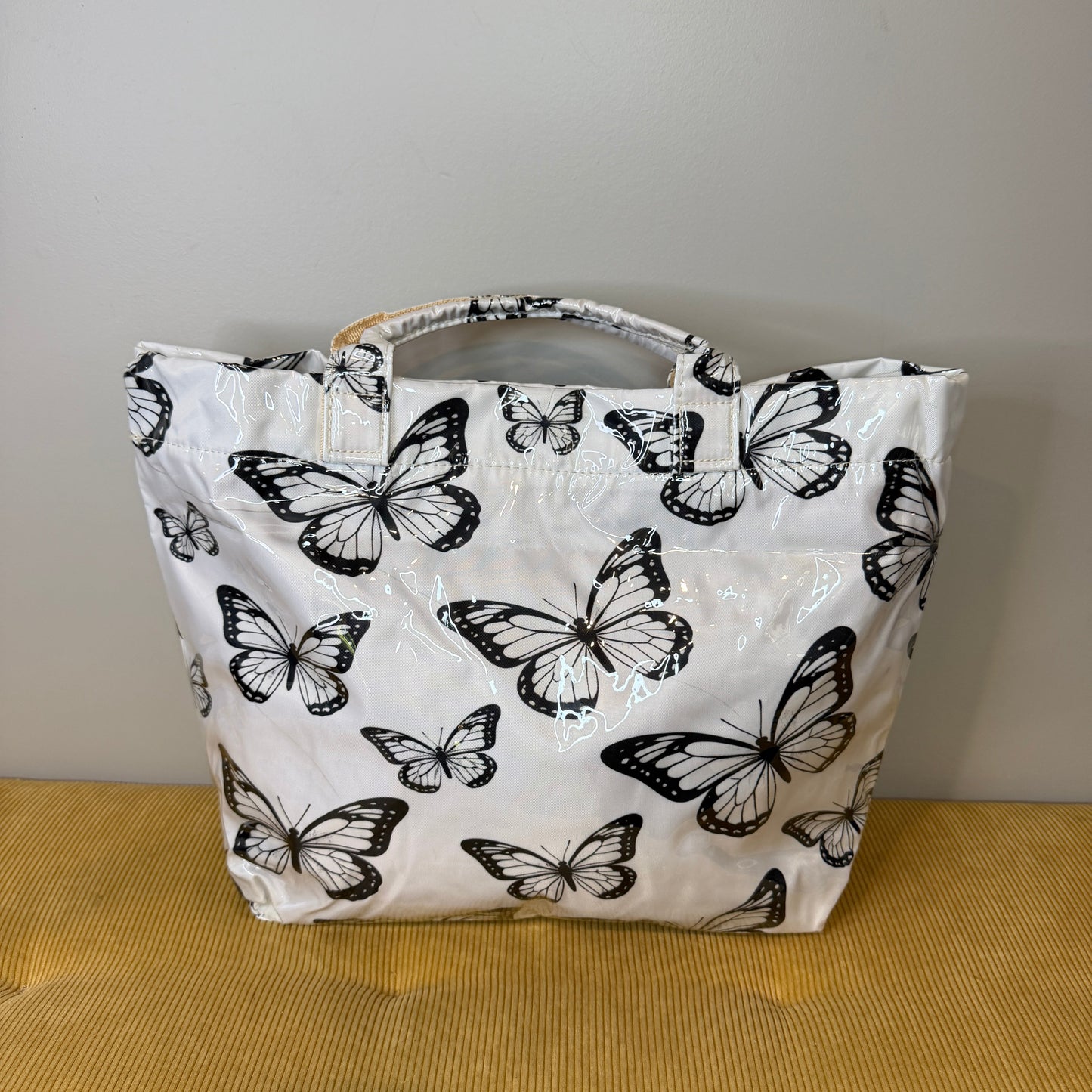 April Vinyl Tote Bag -
