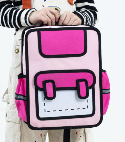 Backpack - 2D Cartoon - PREORDER 3/18-3/21