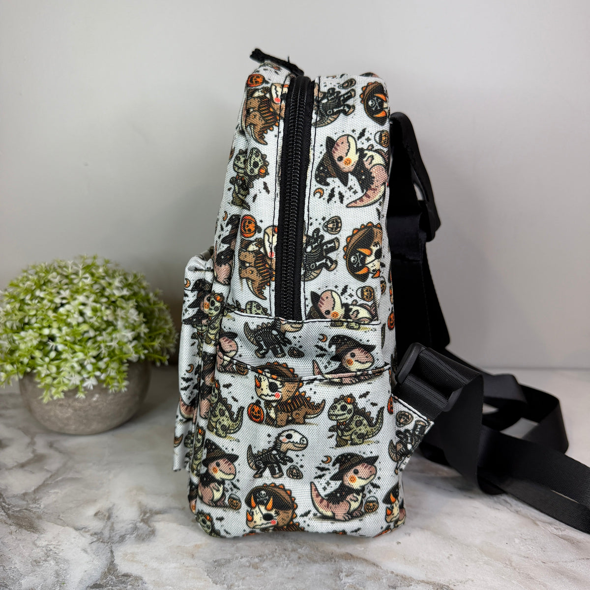 Mini Backpack - Halloween - Dino Trick or Treat - PREORDER