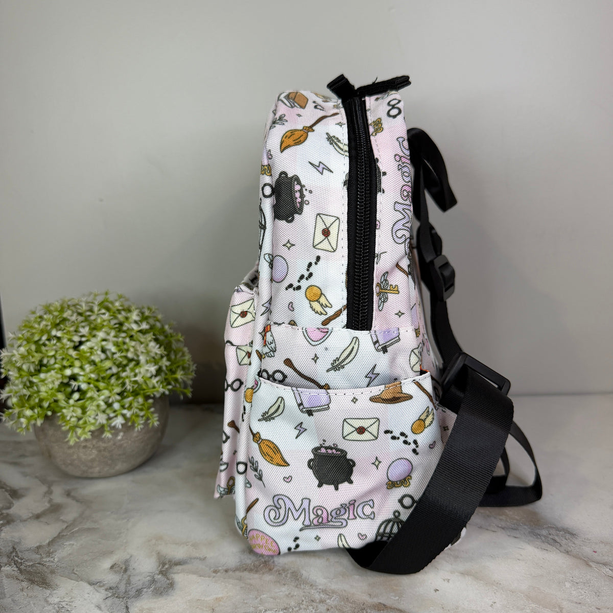 Mini Backpack - Magic Pink White - PREORDER