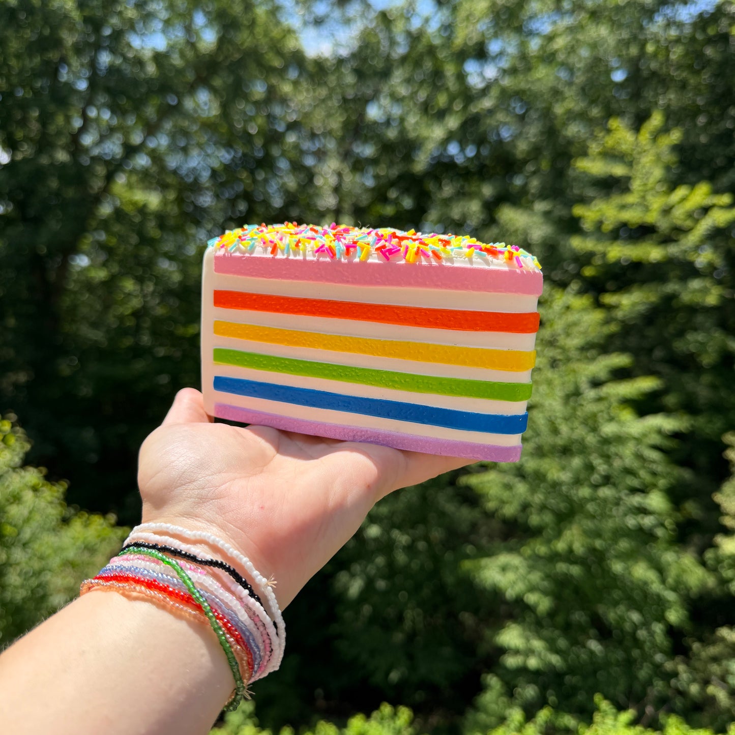 Stress Squishy Toy - Cake - PREORDER