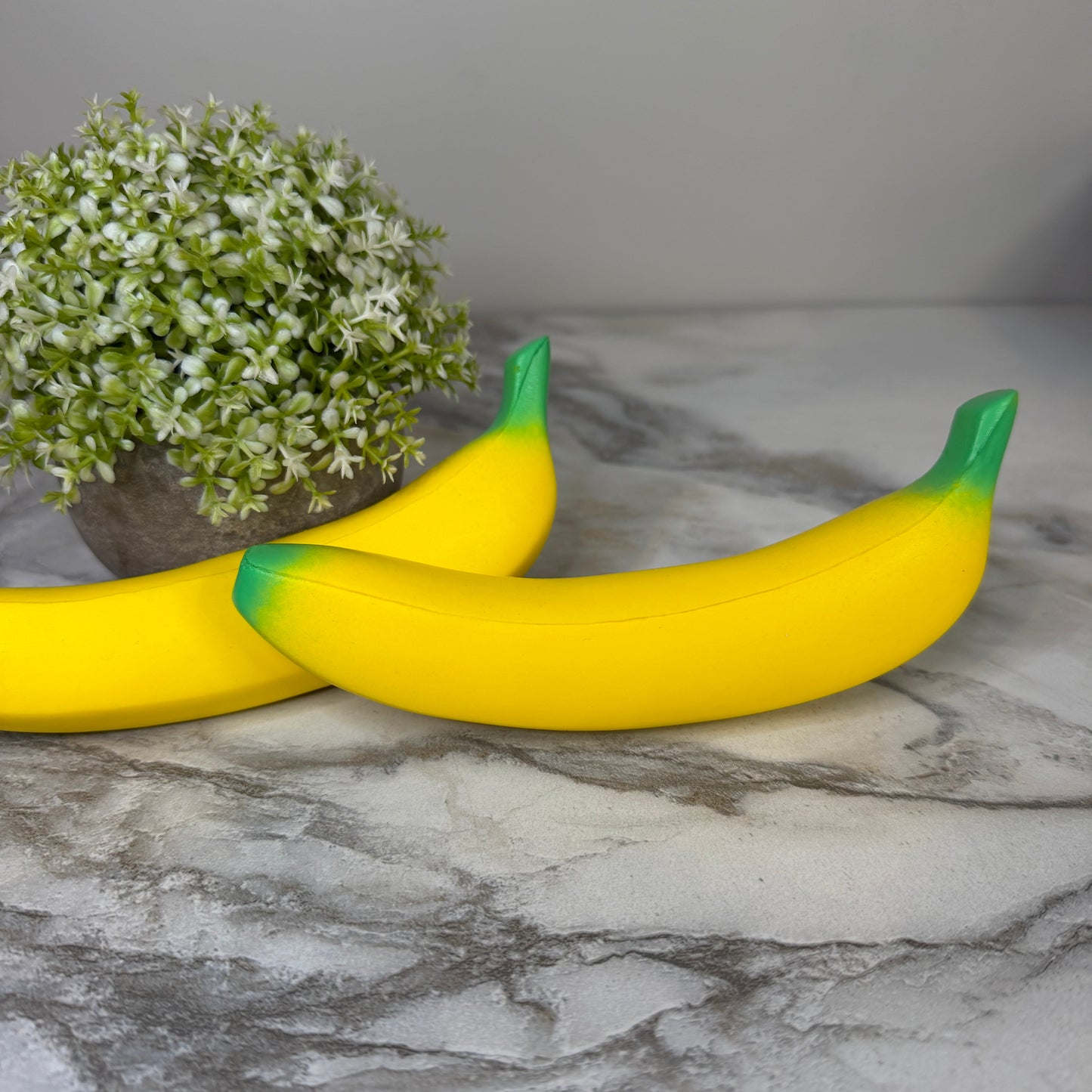 Stress Squishy Toy - Banana + Green - PREORDER
