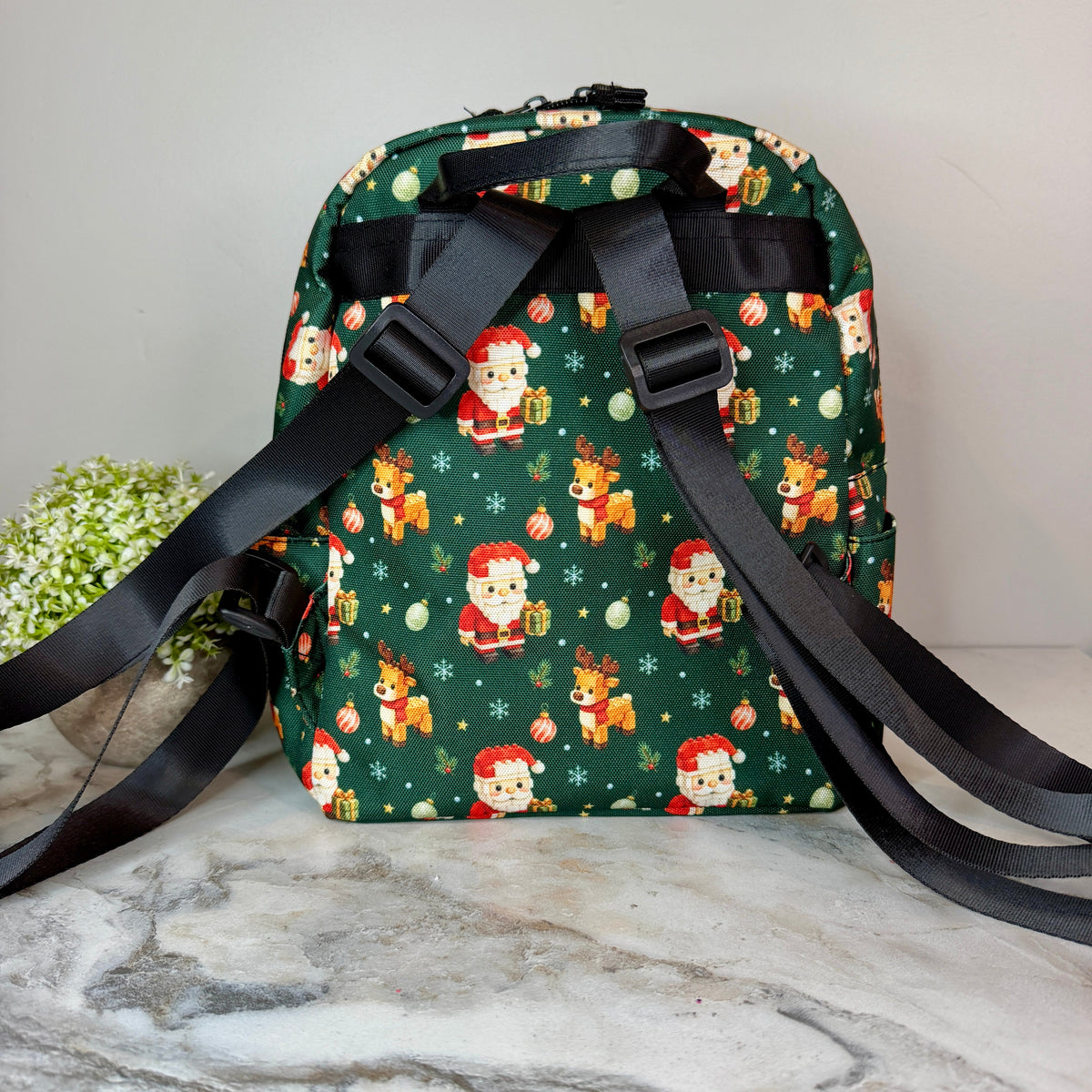 Mini Backpack - Christmas - Building Blocks