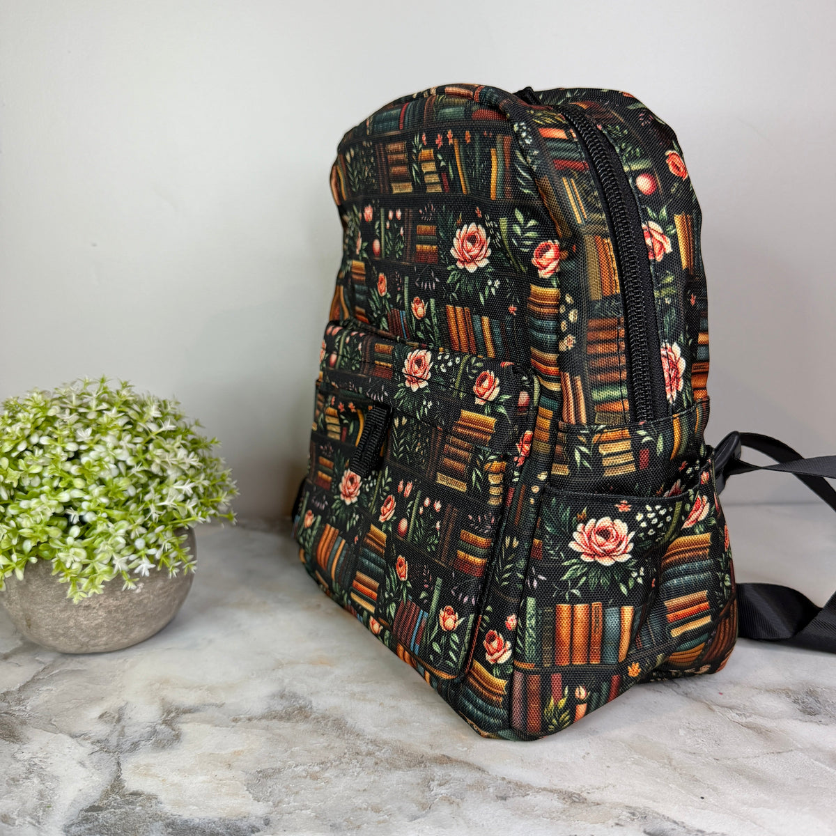 Mini Backpack - Book Roses - PREORDER