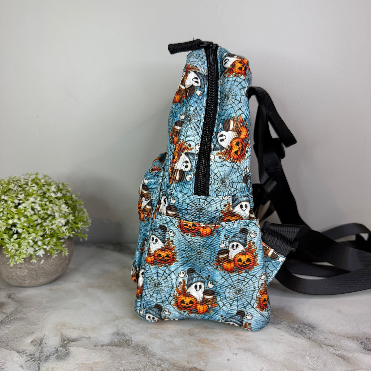 Mini Backpack - Halloween - Ghost Coffee - PREORDER