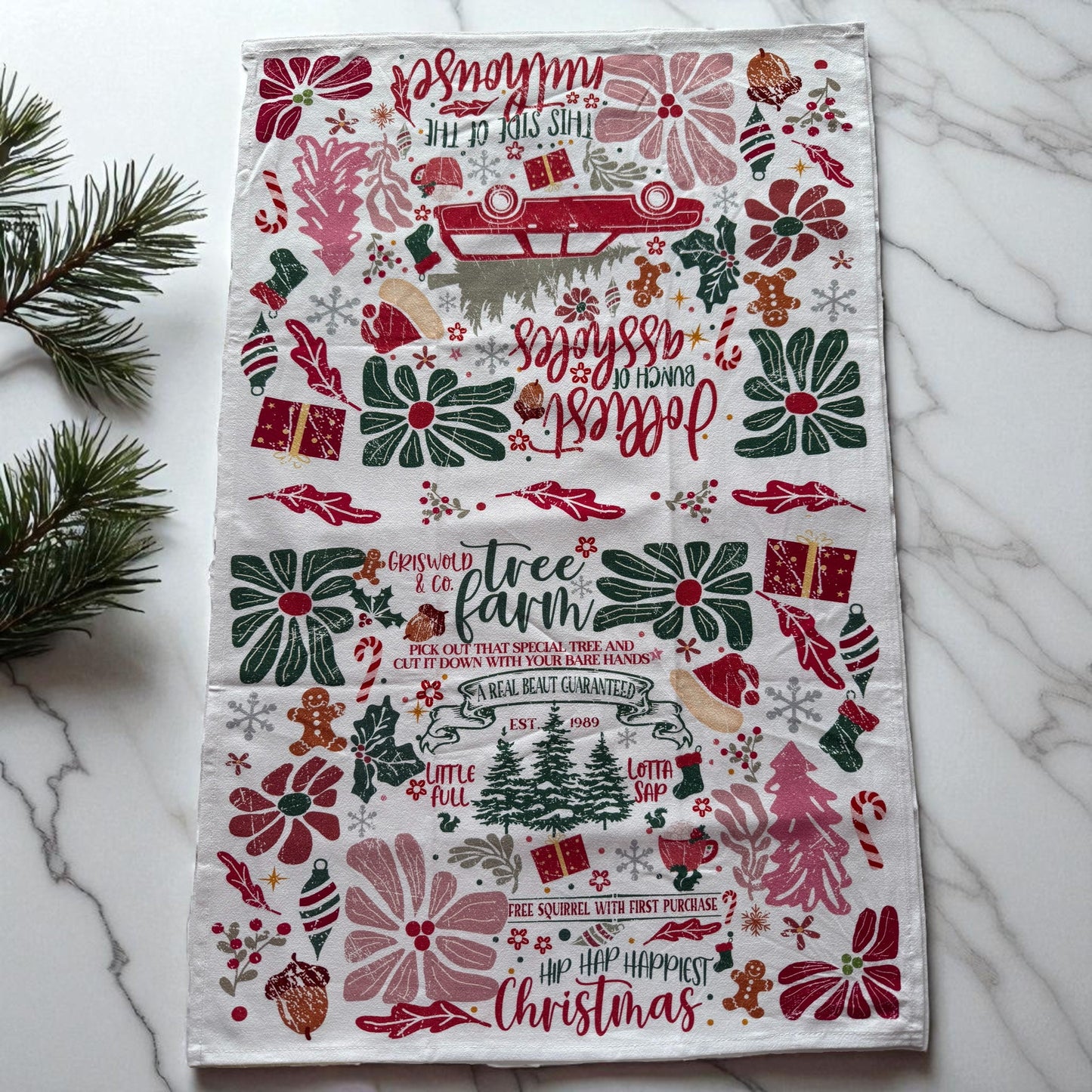 Griswold Christmas Towel