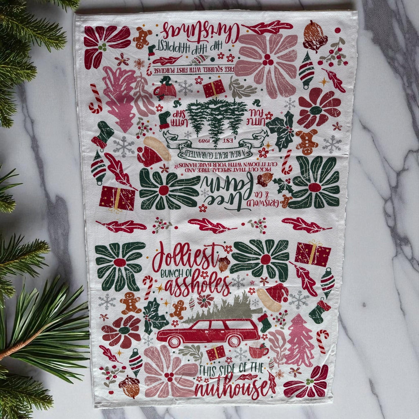 Griswold Christmas Towel