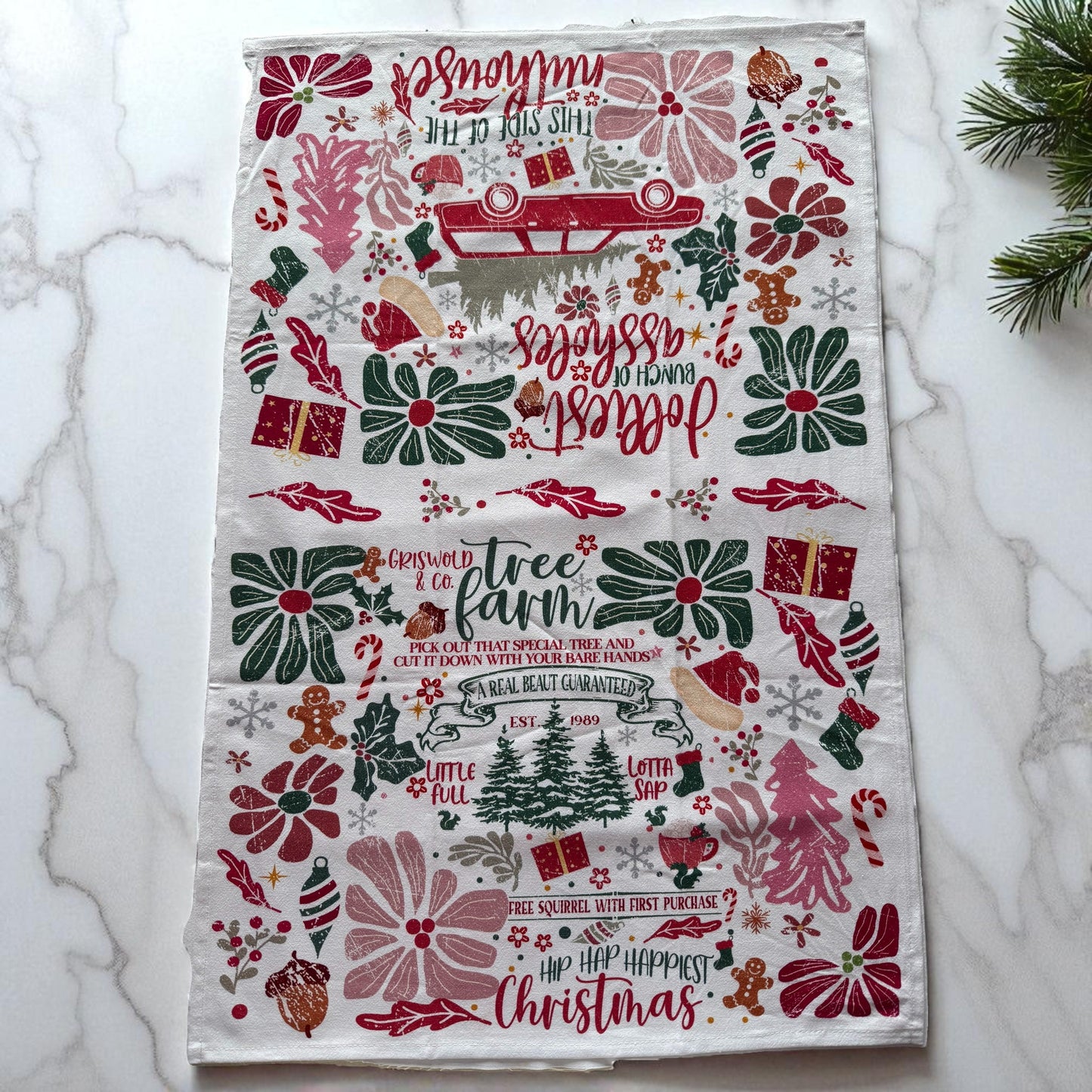 Griswold Christmas Towel