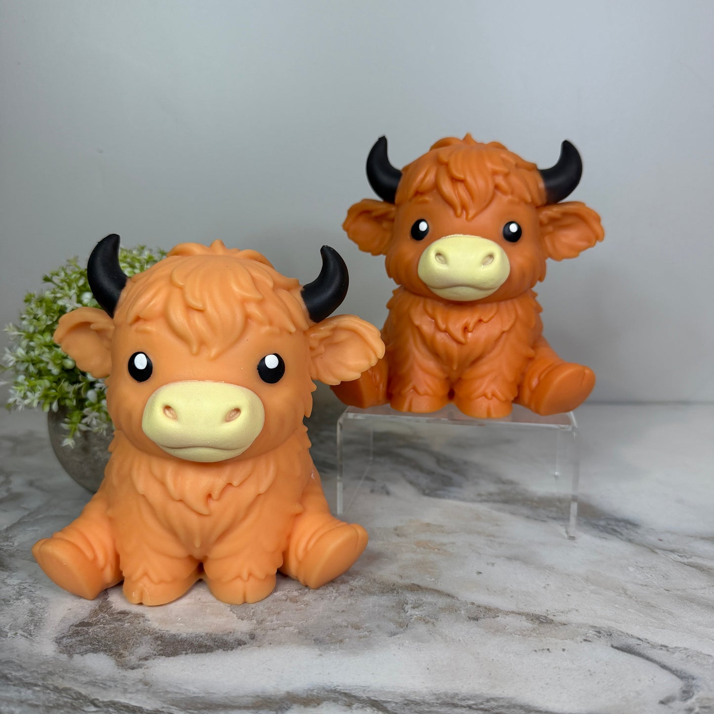Squishy Toy - Jumbo Highland Cow