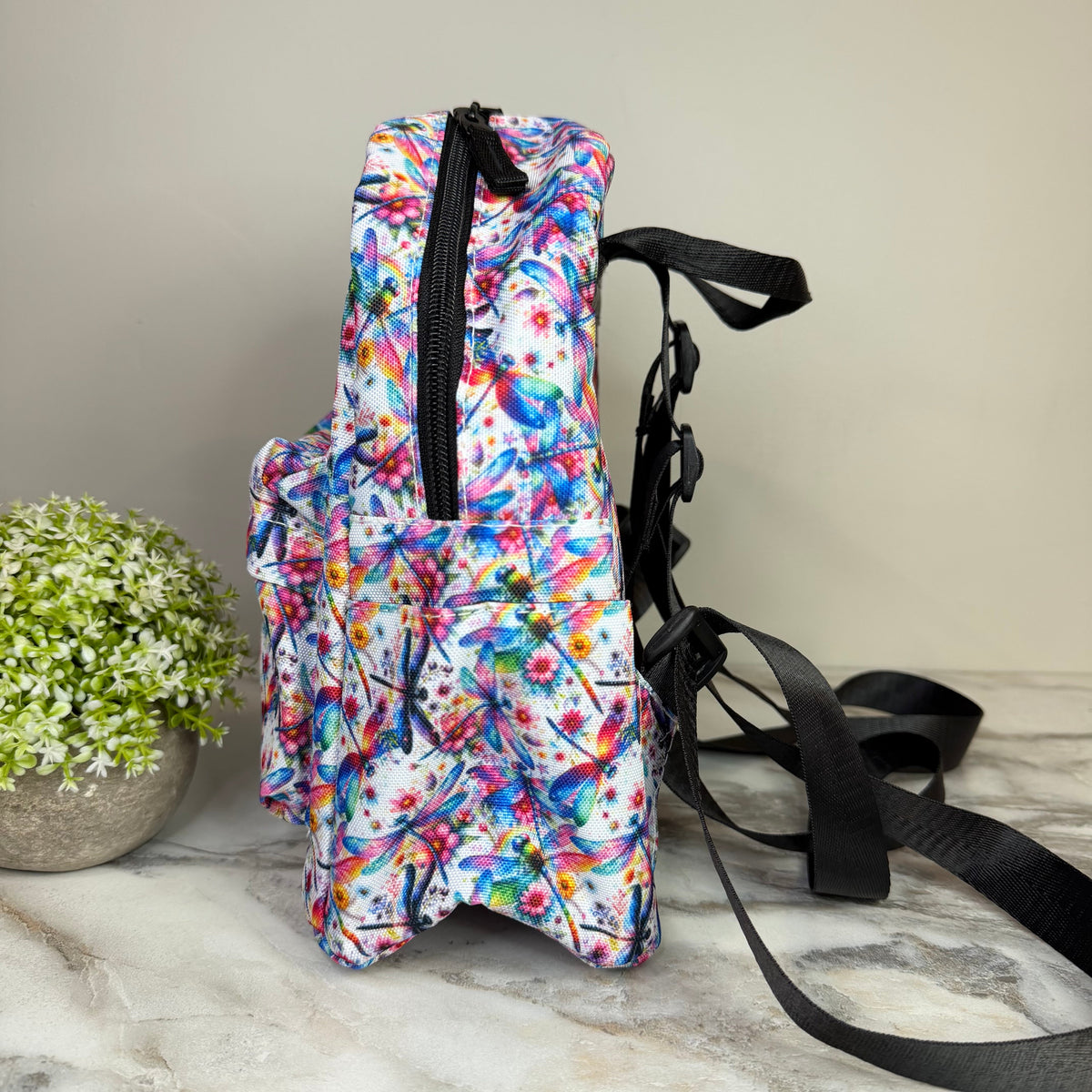 Mini Backpack - Rainbow Dragonfly
