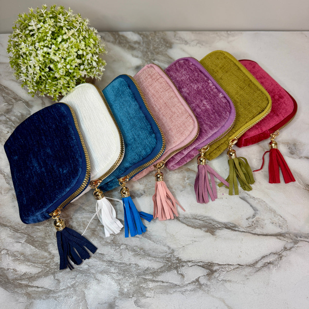 Zip Travel Pouch - Jewelry Storage