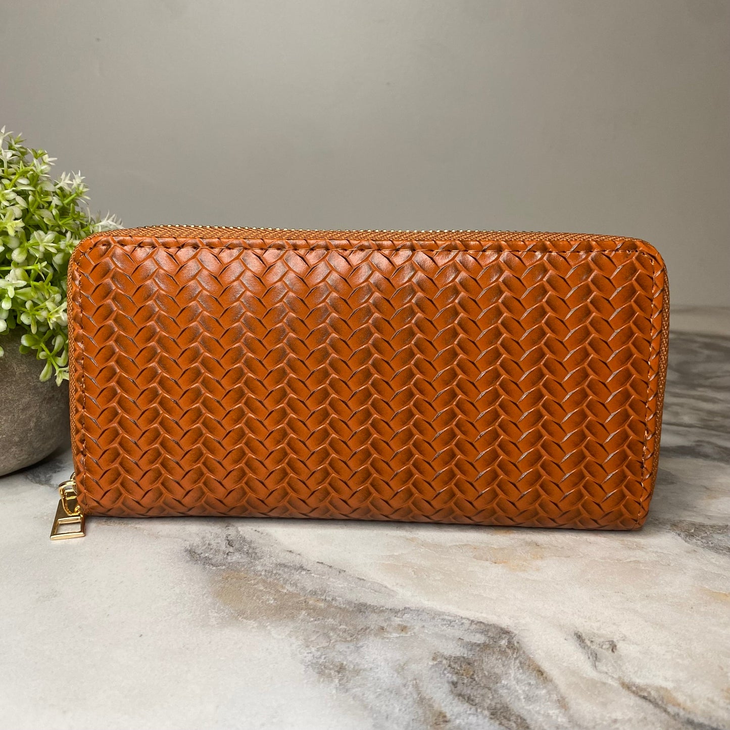 Wallet - Faux Leather - Woven - PREORDER 7/16-7/19