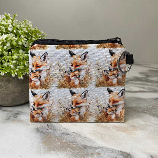 Mini Pouch - Foxes