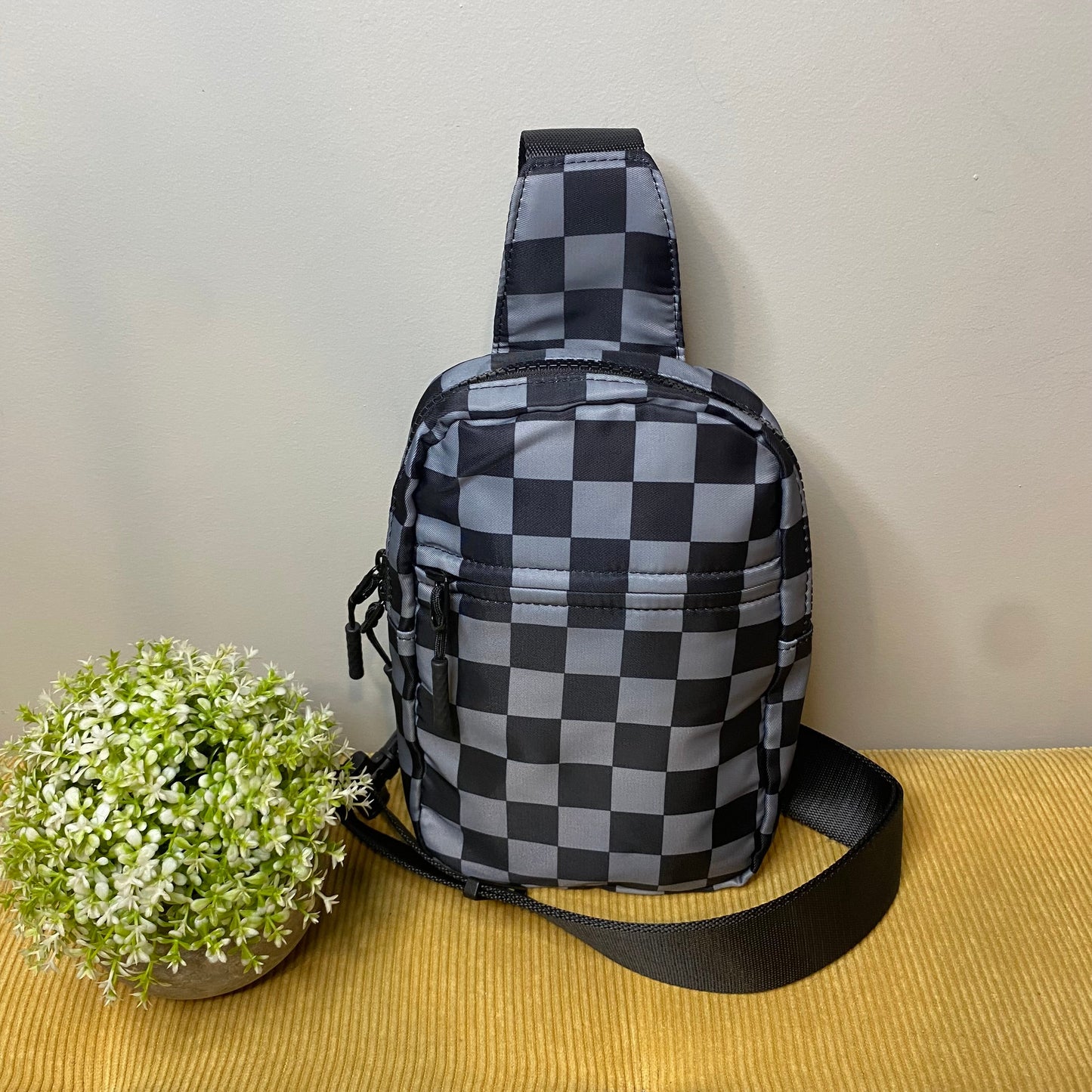 Checkered Nylon Sling - PREORDER
