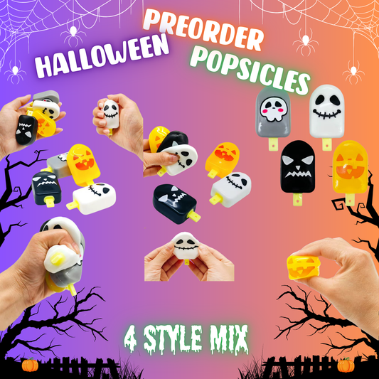 Squishy Toy - Halloween Popsicle - PREORDER ends 7/12