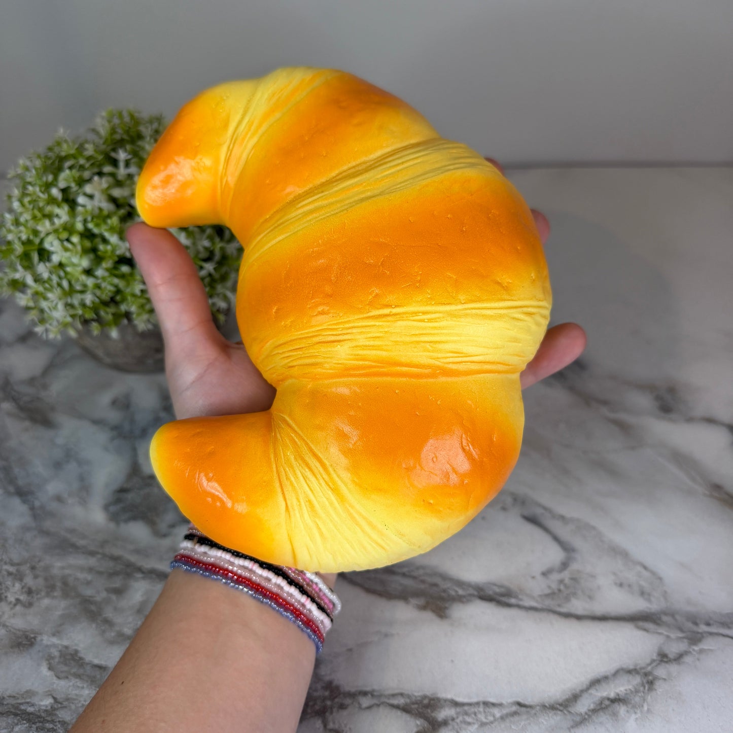 Stress Squishy Toy - Croissant - PREORDER