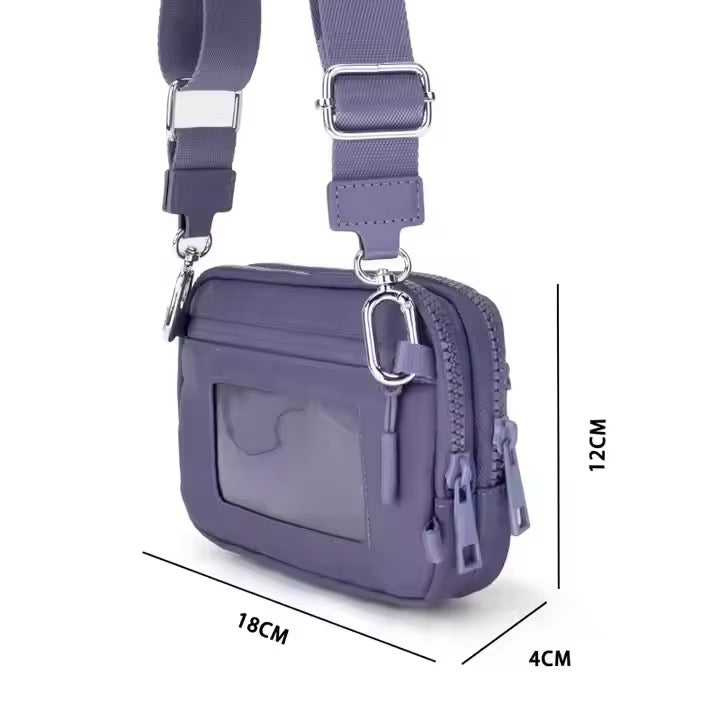 Remi - Nylon Crossbody Solid - PREORDER 7/24-7/27