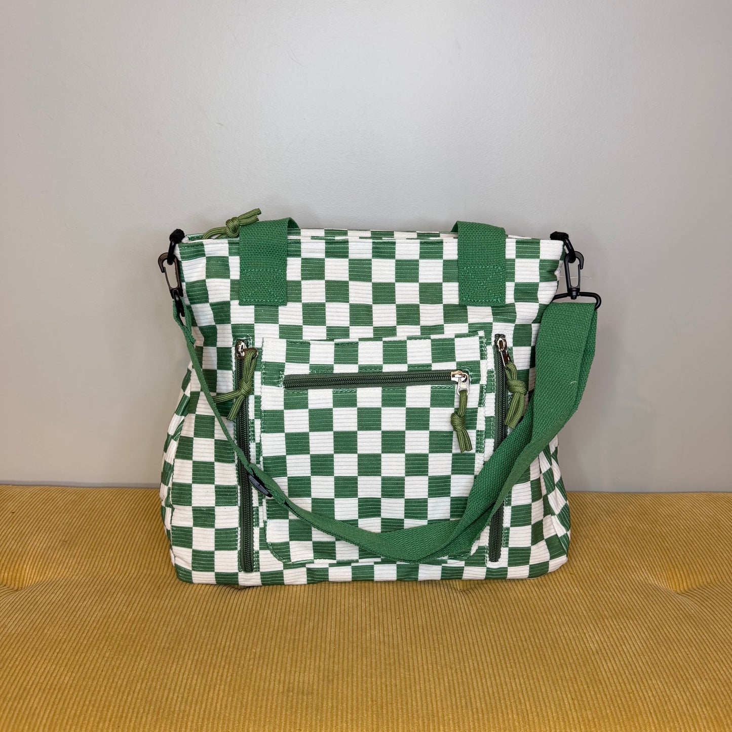 Caitlin Handbag - Corduroy Checker - PREORDER 3/4-3/7