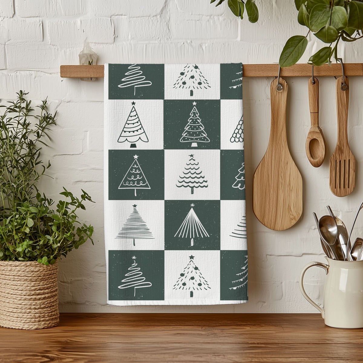 Holiday kitchen textiles tree design
Christmas kitchen fabric accessories
Festive kitchen linens tree towel
Christmas kitchen styling tree pattern
Holiday kitchen decorating tree towel