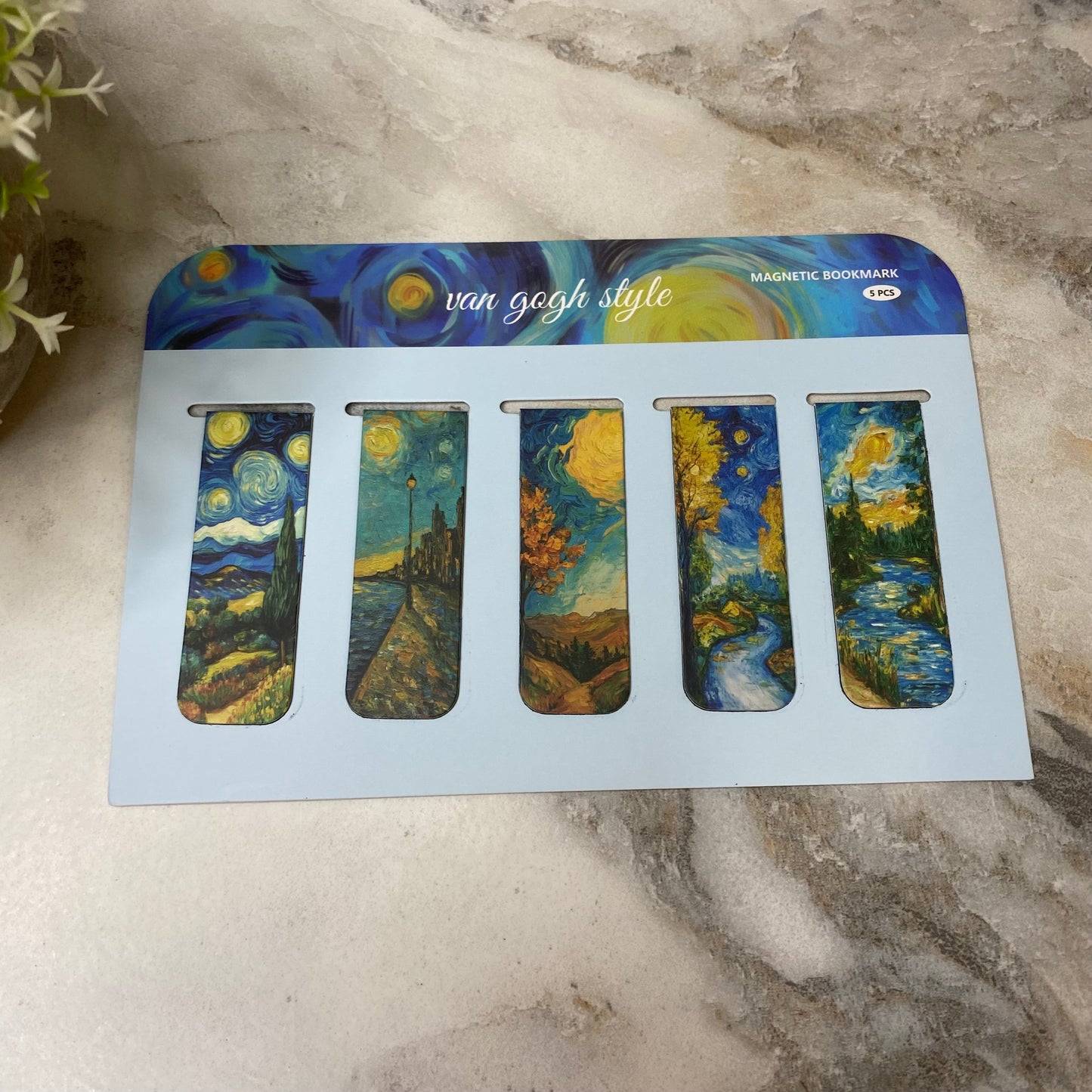 Bookmark - Magnetic, Van Gogh 2 - PREORDER 6/8-6/11