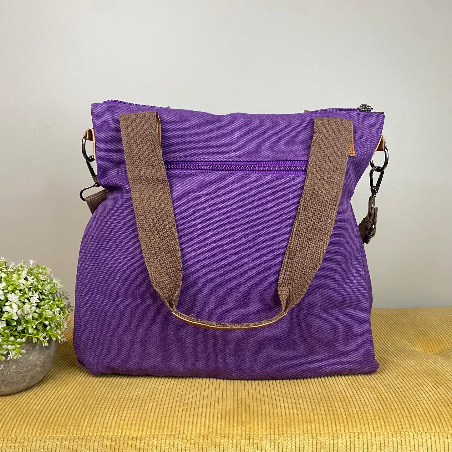 Caitlin - Canvas Satchel - PREORDER 3/11-3/14