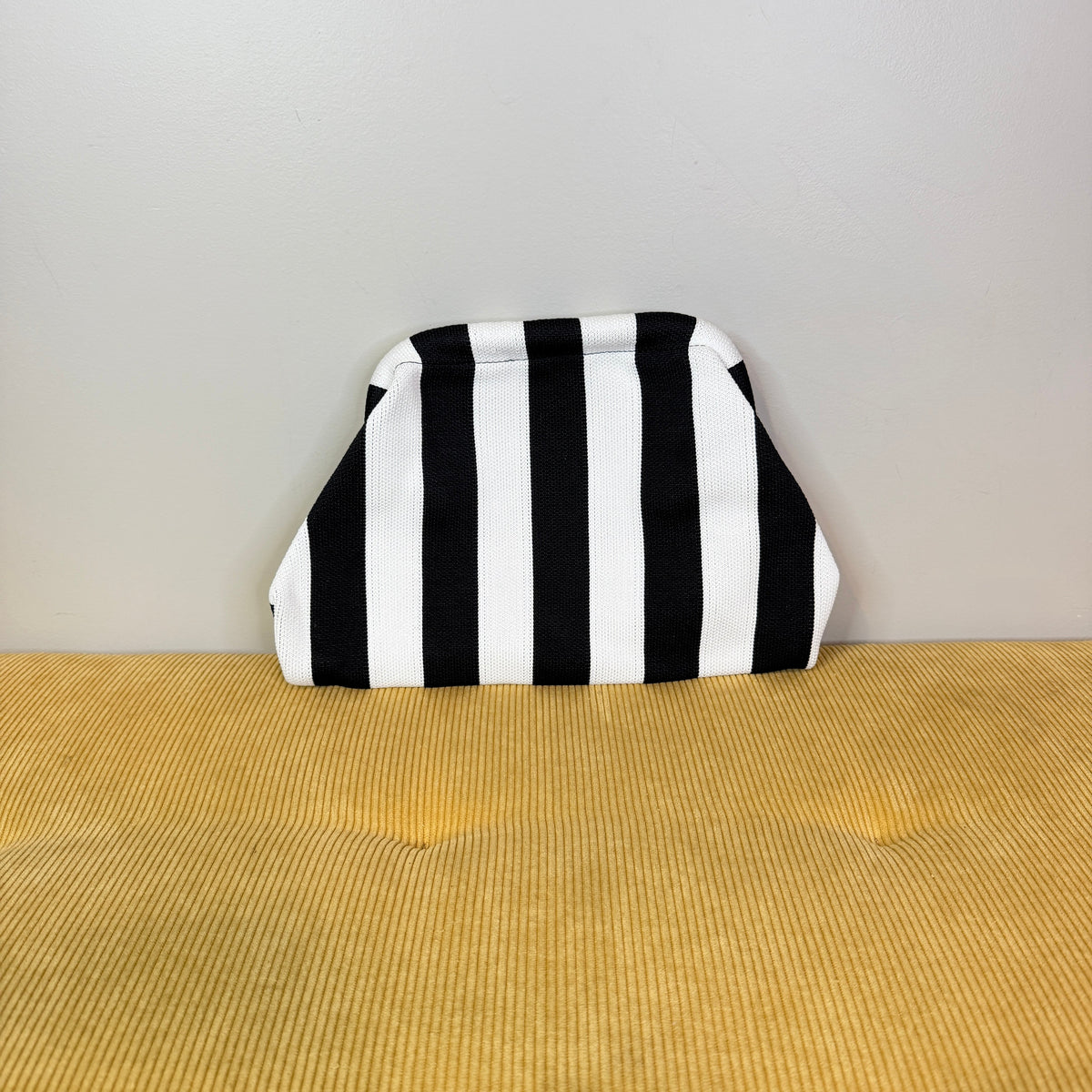Emma Travel Clutch - Stripes + Chevron