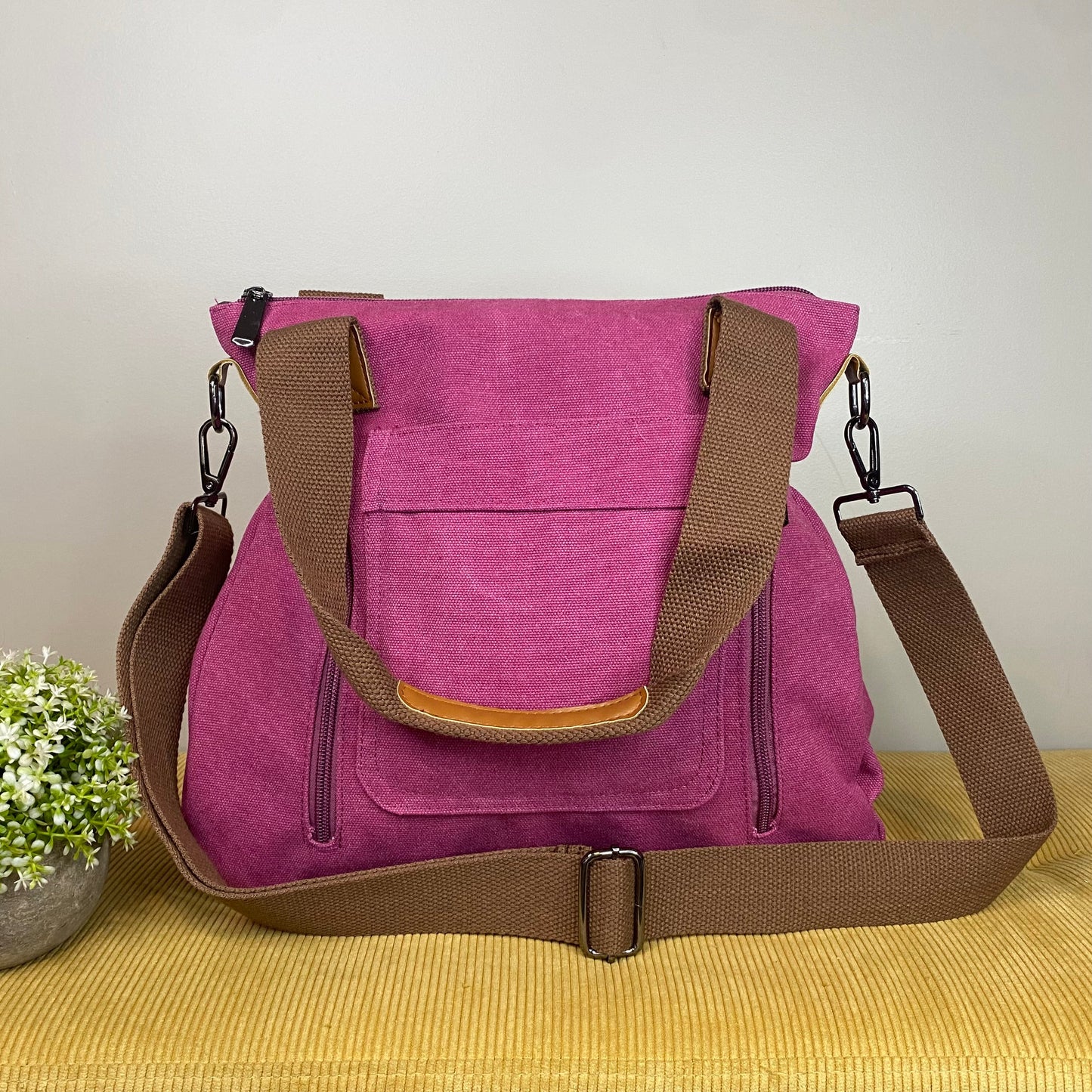 Caitlin - Canvas Satchel - PREORDER 3/11-3/14