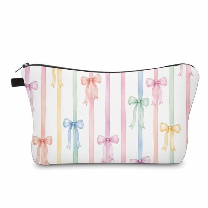 Pouch - Bows & Stripes
